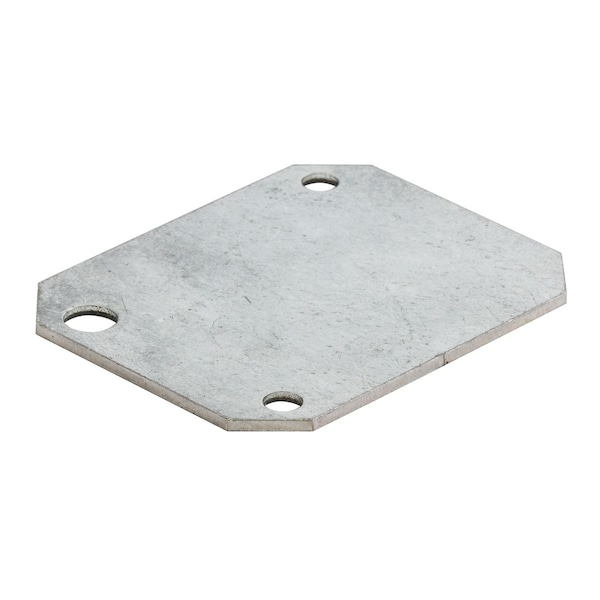 Recessed 10" Series, Bottom Feed Plate, Outer, Blank